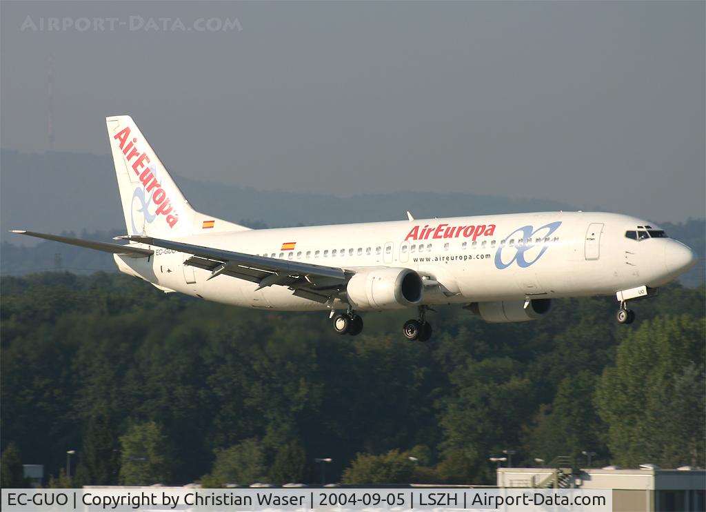 EC-GUO, 1993 Boeing 737-4Q8 C/N 26285, Air Europa