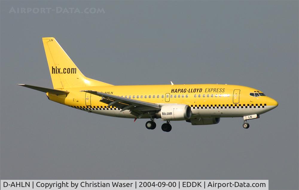 D-AHLN, 1991 Boeing 737-5K5 C/N 25062, hlx