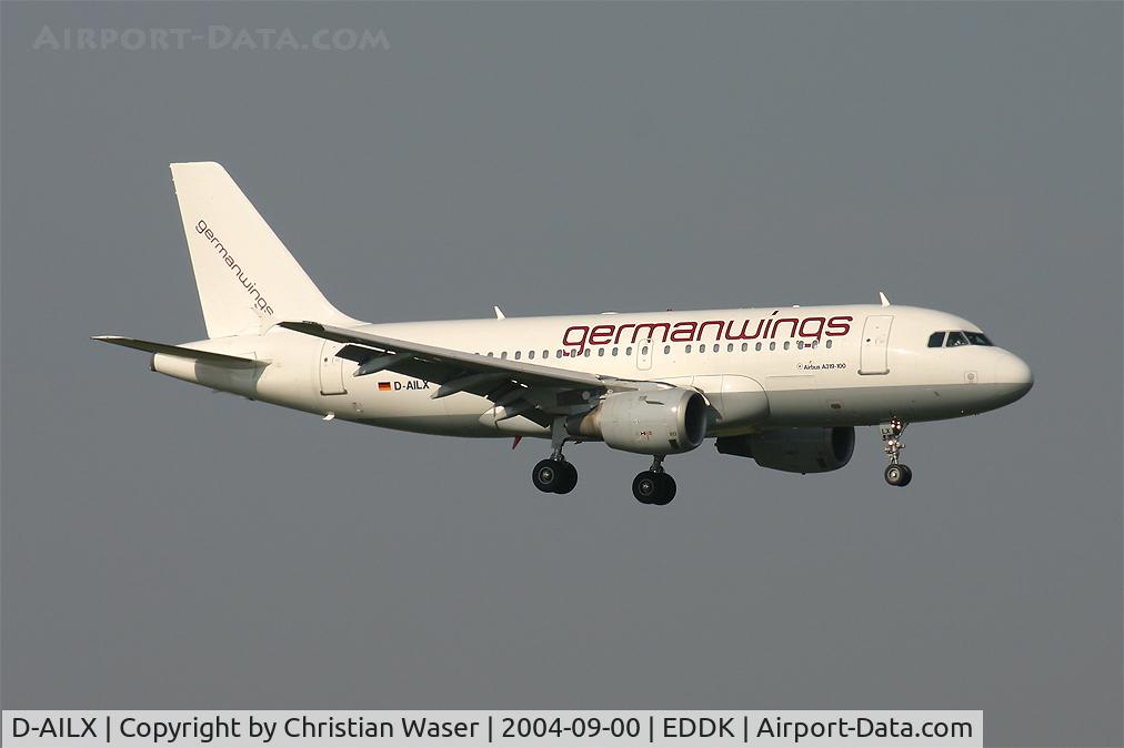 D-AILX, 1998 Airbus A319-114 C/N 860, Germanwings