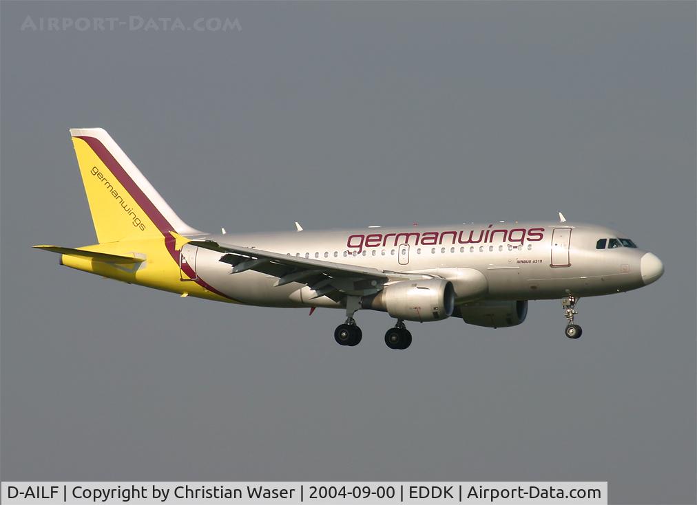 D-AILF, 1996 Airbus A319-114 C/N 636, Germanwings