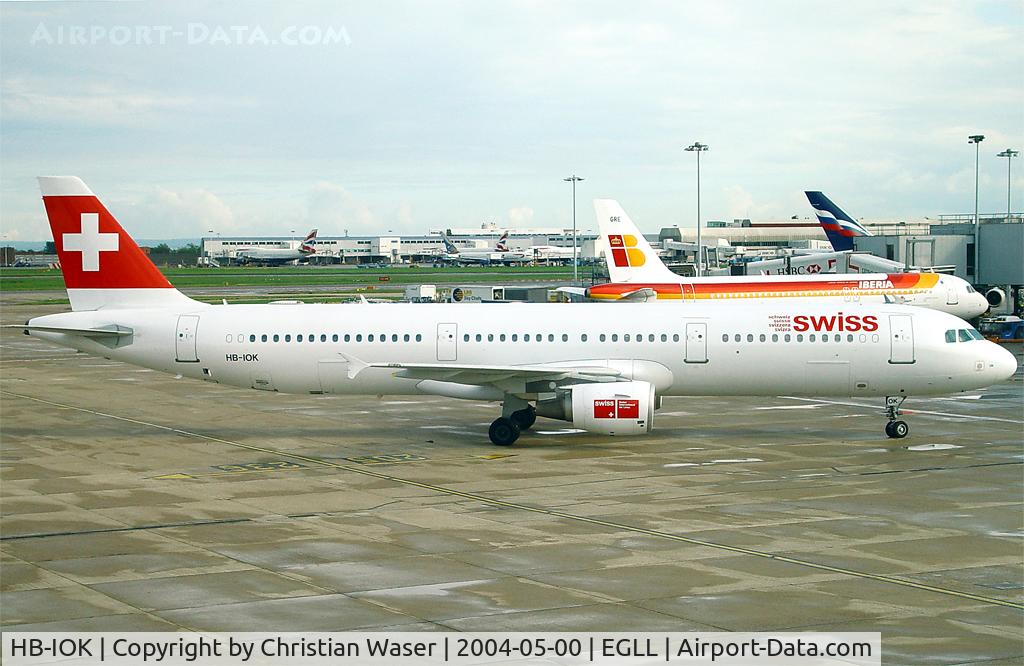 HB-IOK, 1999 Airbus A321-111 C/N 987, Swiss