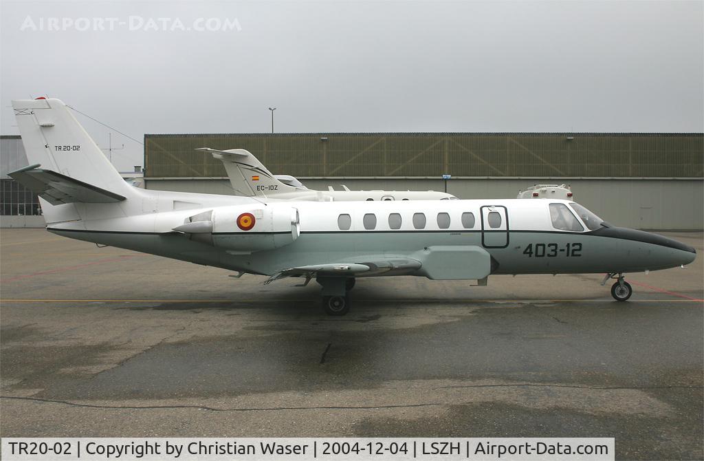 TR20-02, 1993 Cessna 560 Citation V C/N 560-0193, Spain Air Force