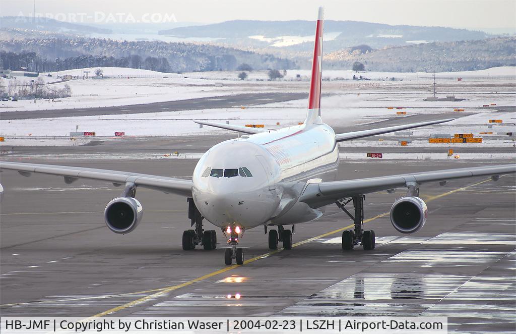HB-JMF, 2003 Airbus A340-313X C/N 561, Swiss