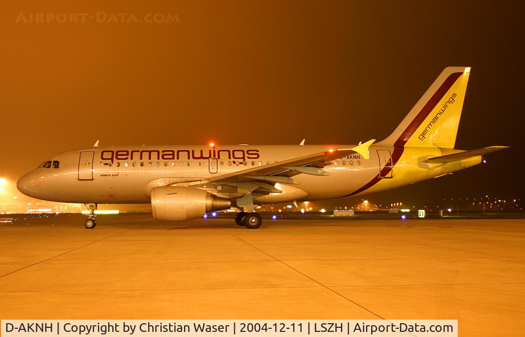 D-AKNH, 1998 Airbus A319-112 C/N 794, Germanwings