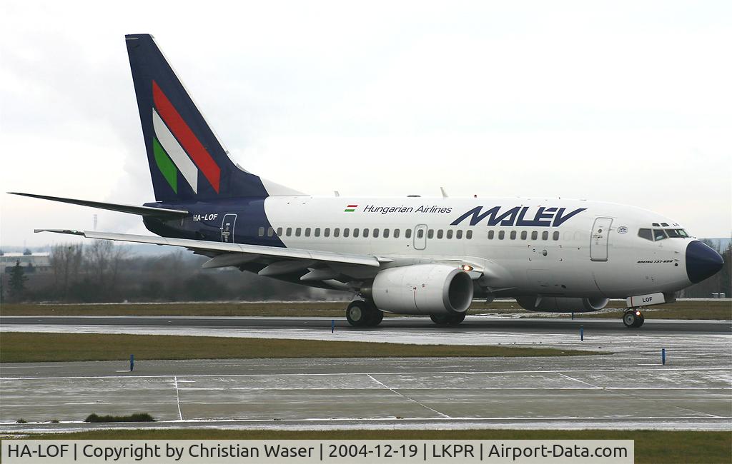 HA-LOF, 2003 Boeing 737-6Q8 C/N 29348, Malev