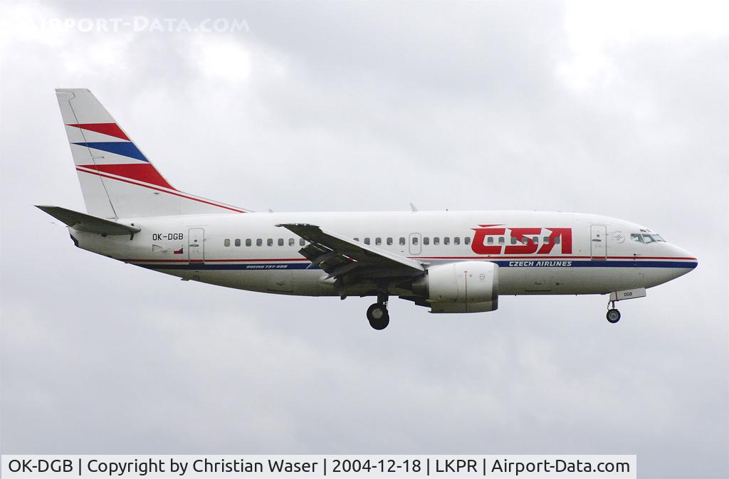 OK-DGB, 1998 Boeing 737-5L9 C/N 28997, CSA
