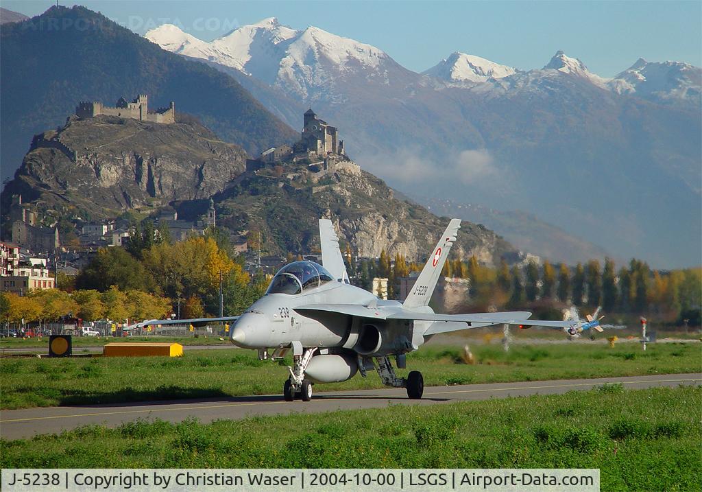 J-5238, McDonnell Douglas F/A-18D Hornet C/N 1349/SFD008, Swiss Air Force