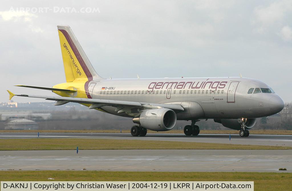 D-AKNJ, 2000 Airbus A319-112 C/N 1172, Germanwings