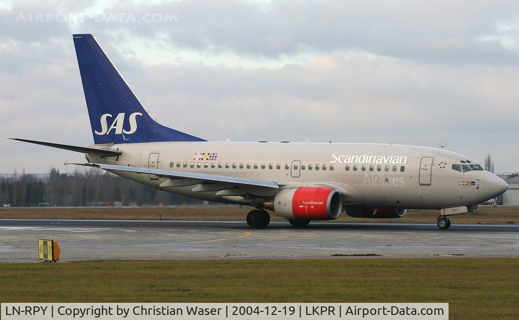 LN-RPY, 1998 Boeing 737-683 C/N 28292, SAS