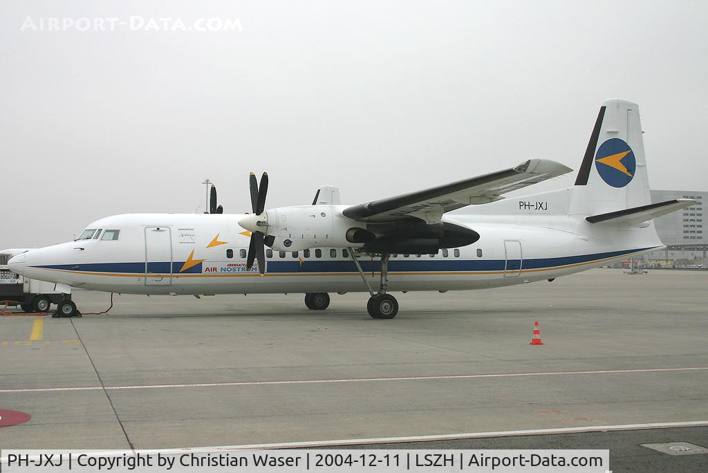 PH-JXJ, 1991 Fokker 50 C/N 20232, Denim