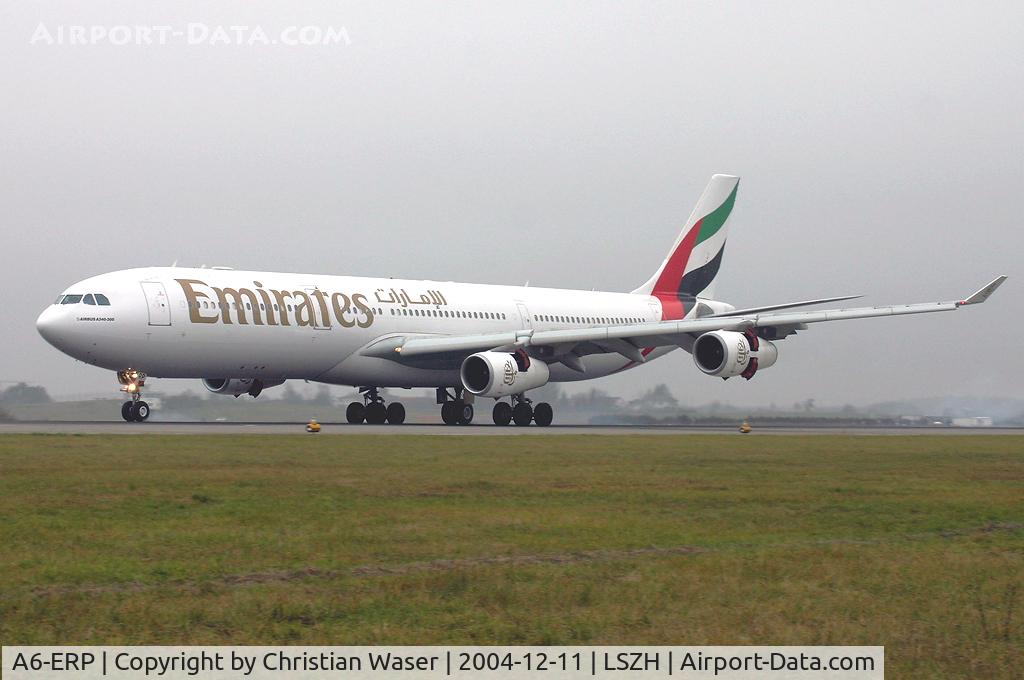 A6-ERP, 1997 Airbus A340-313 C/N 185, Emirates