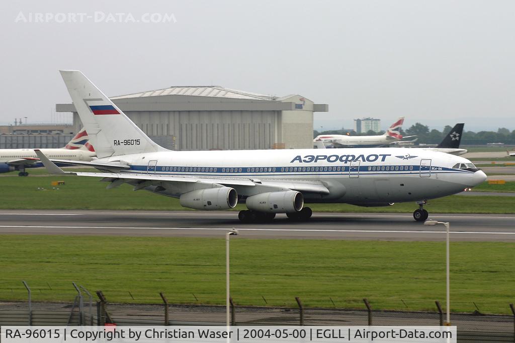 RA-96015, 1995 Ilyushin Il-96-300 C/N 74393201012, Aeroflot