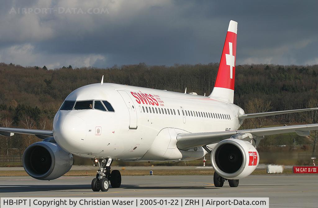 HB-IPT, 1997 Airbus A319-112 C/N 727, Swiss