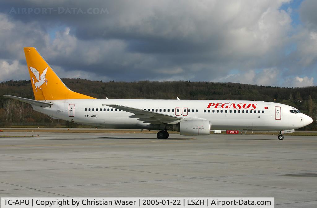 TC-APU, 2001 Boeing 737-82R C/N 29344, Pegasus