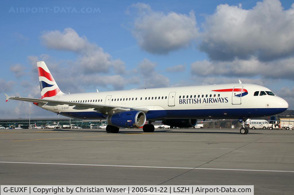 G-EUXF, 2004 Airbus A321-231 C/N 2324, British Airways