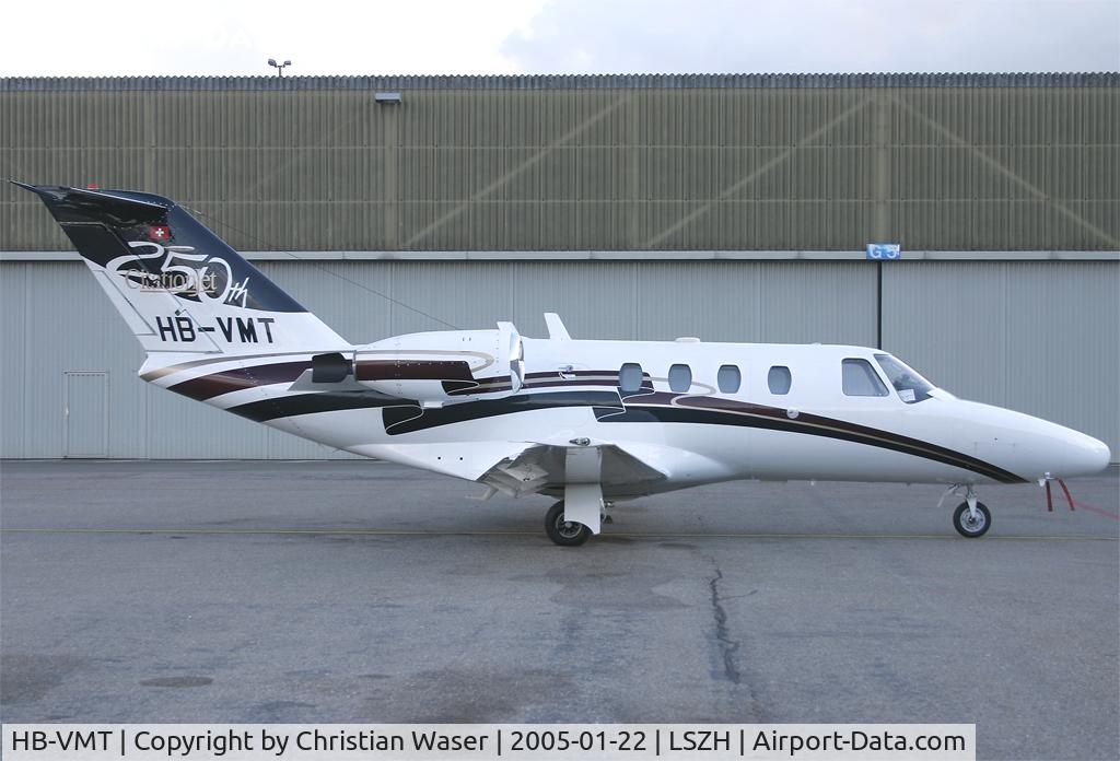 HB-VMT, 1998 Cessna 525 CitationJet C/N 525-0250, untitled