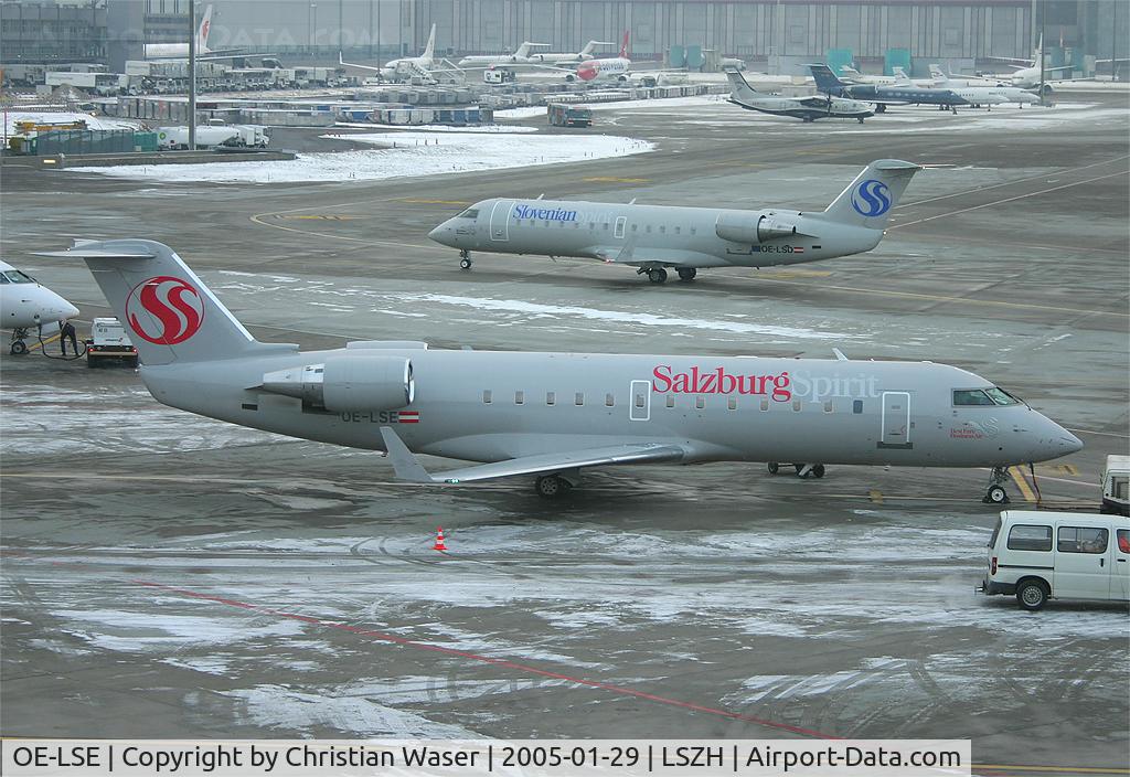 OE-LSE, 2004 Bombardier CRJ-200ER (CL-600-2B19) C/N 7990, Salzburg Spirit
