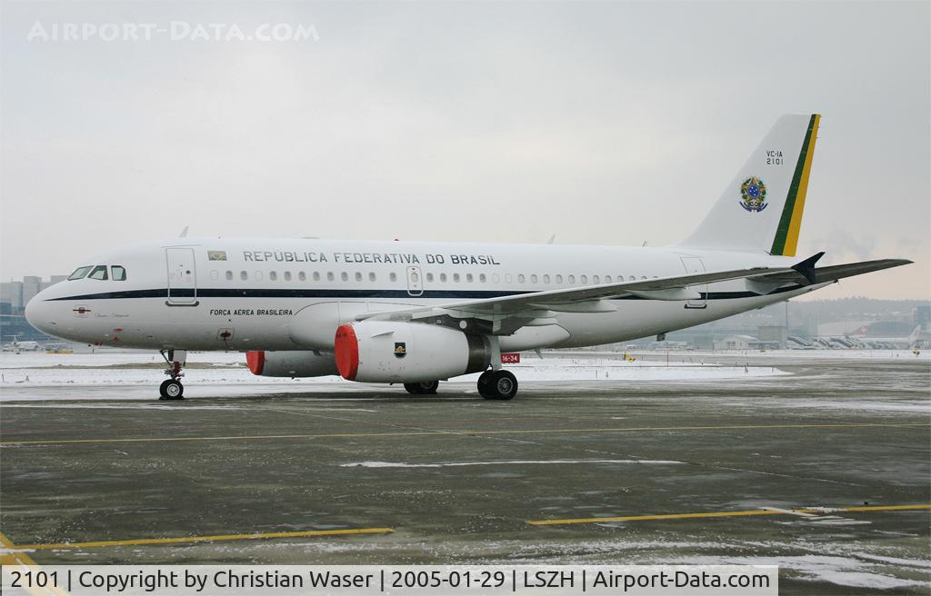 2101, 2004 Airbus VC-1A (A319-133/CJ) C/N 2263, Brazil Air Force
