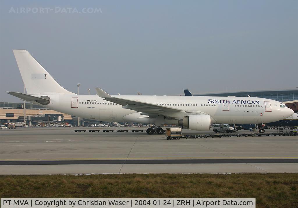 PT-MVA, 1998 Airbus A330-223 C/N 232, South African