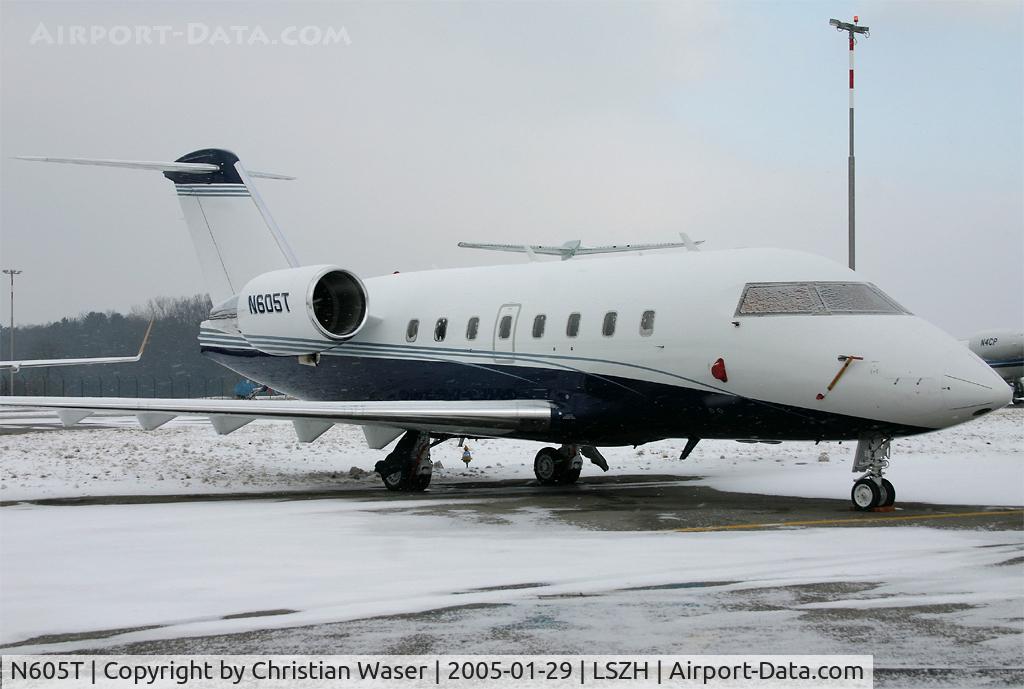 N605T, 1995 Canadair Challenger 601-3R (CL-600-2B16) C/N 5191, untitled