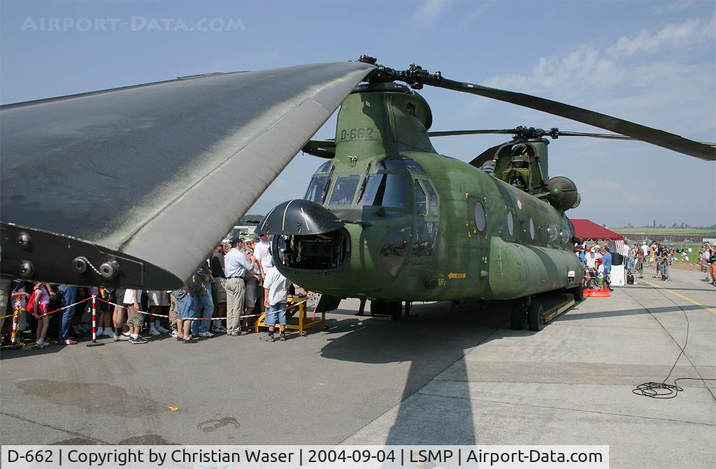 D-662, Boeing CH-47D Chinook C/N M.3662/NL-002, Netherlands Air Force