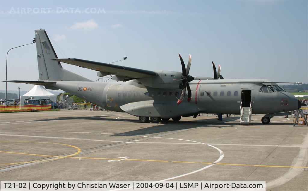 T21-02, 2001 CASA C-295M C/N EA03-02-003, Spain Air Force