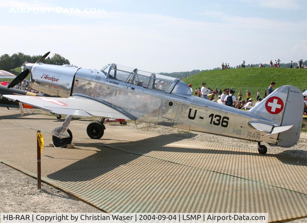 HB-RAR, 1950 Pilatus P2-06 C/N 56, U-136