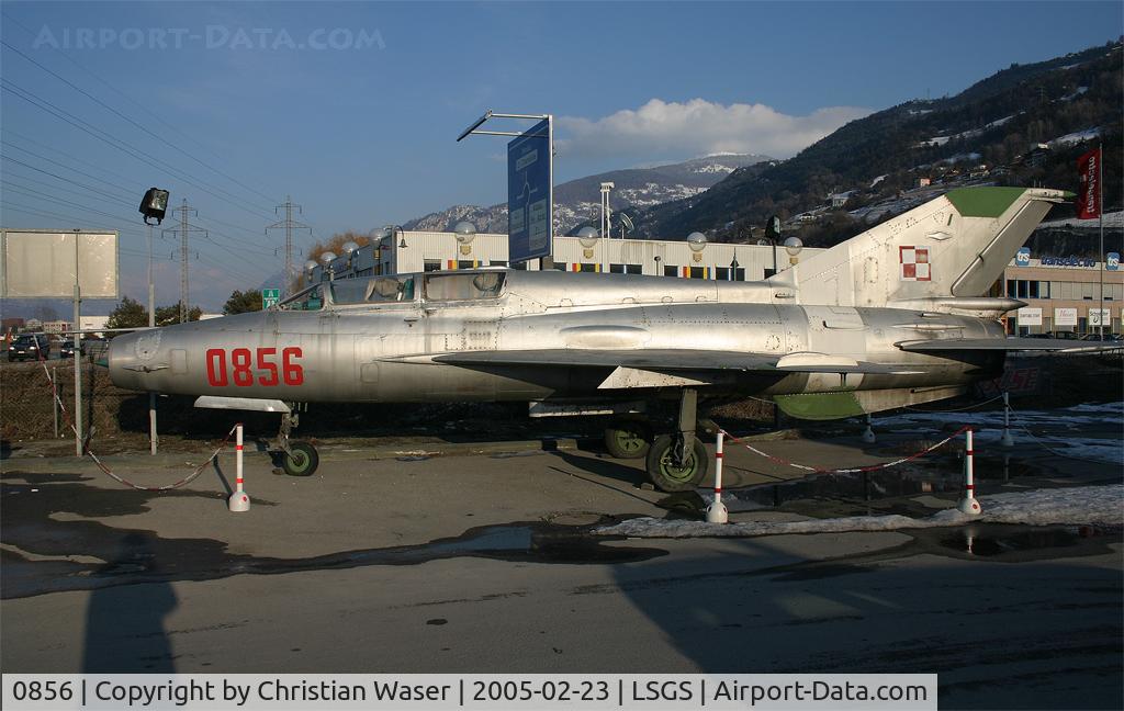0856, Mikoyan-Gurevich MiG-21UM C/N 08695156, Poland Air Force