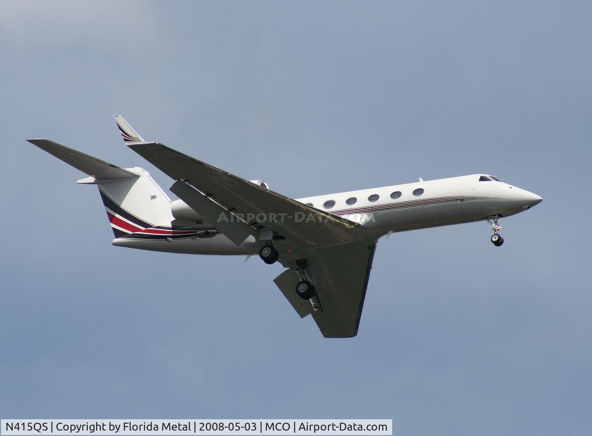 N415QS, 2005 Gulfstream Aerospace GIV-X (G450) C/N 4014, Net Jets G IV