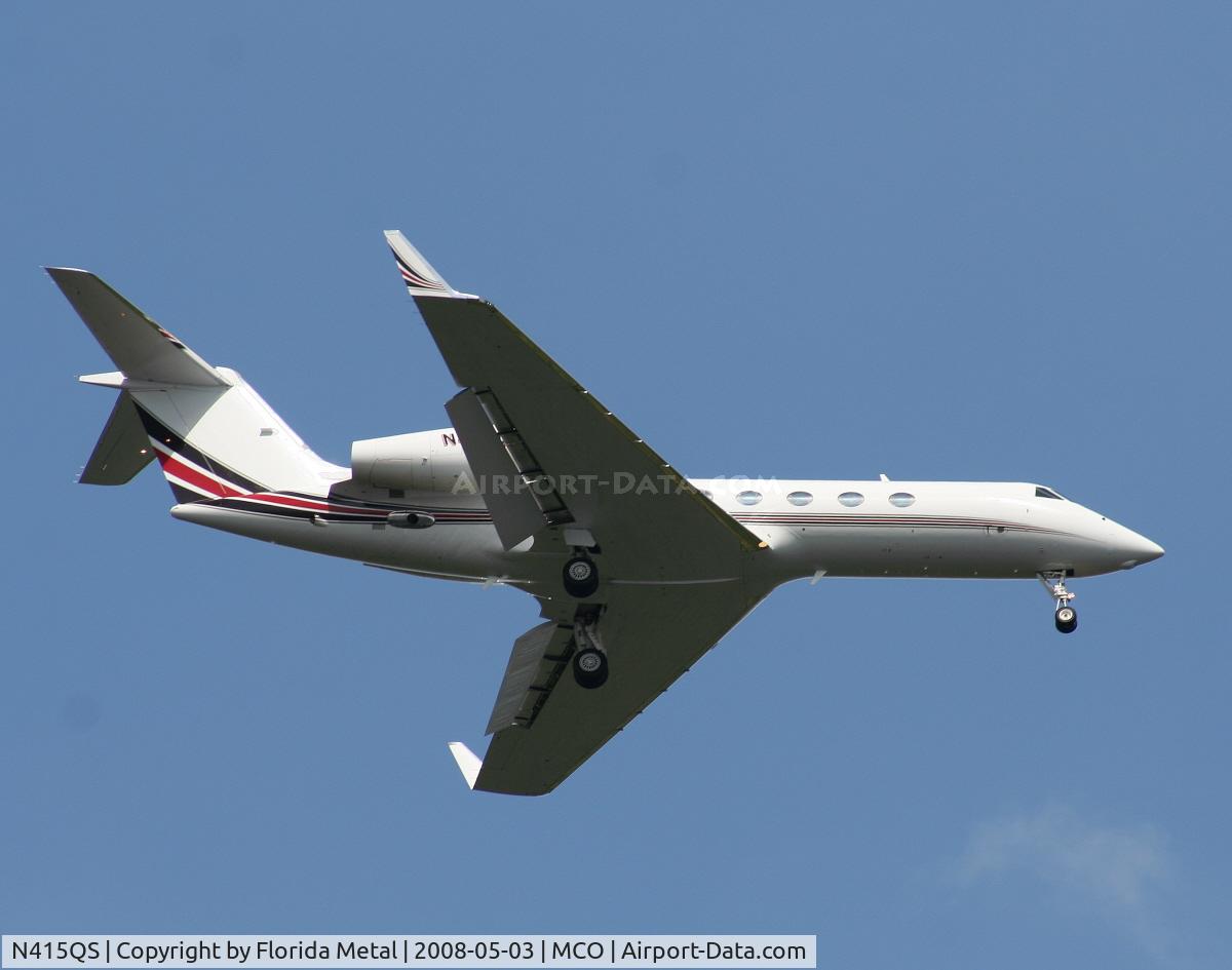 N415QS, 2005 Gulfstream Aerospace GIV-X (G450) C/N 4014, Net Jets G IV