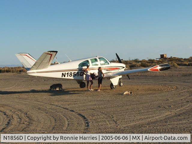 N1856D, 1952 Beech C35 Bonanza C/N D-3112, Las Encantadas, Mexico