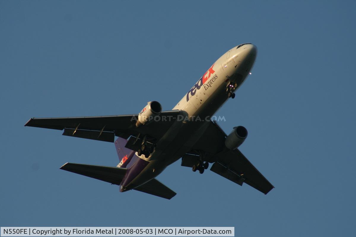 N550FE, 1972 McDonnell Douglas MD-10-10F C/N 46521, Fed Ex MD-10-10 from MEM