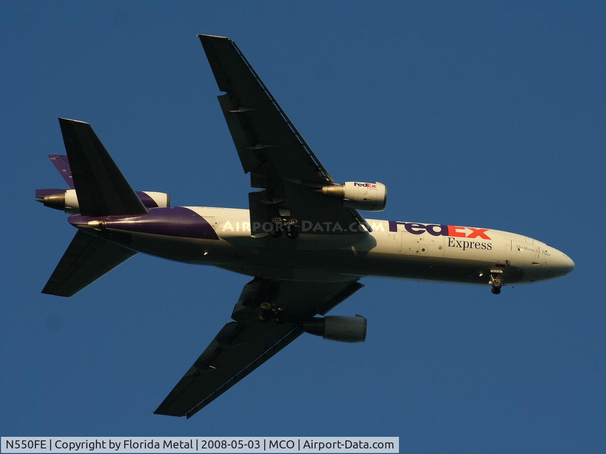 N550FE, 1972 McDonnell Douglas MD-10-10F C/N 46521, Fed Ex MD-10-10 from MEM
