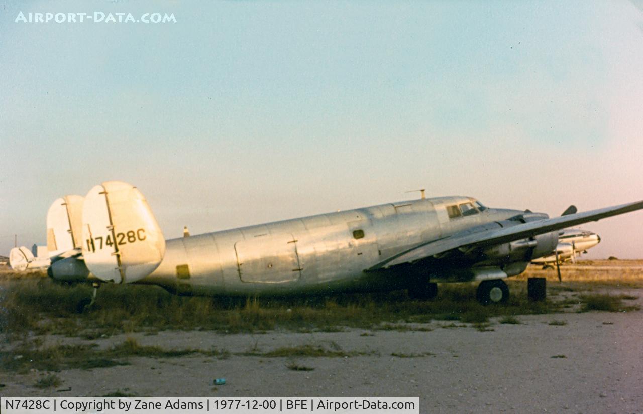 N7428C, Lockheed PV-2 Harpoon C/N 15-1228, Brownfield Flying Service - PV-2