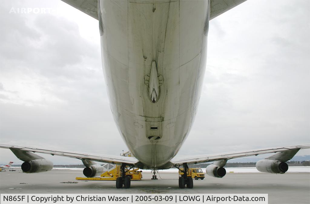 N865F, 1969 Douglas DC-8-63F C/N 46088, Murray Air