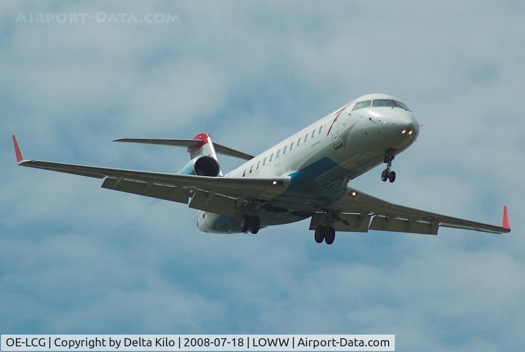 OE-LCG, 1996 Canadair CRJ-200LR (CL-600-2B19) C/N 7103, AUSTRIAN ARROWS