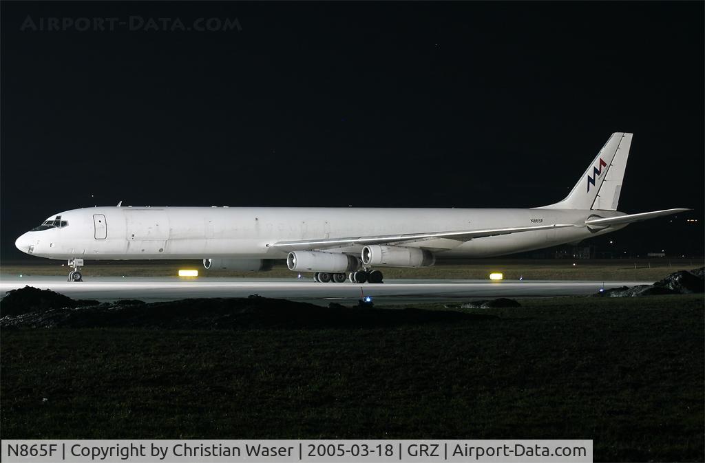 N865F, 1969 Douglas DC-8-63F C/N 46088, Murray Air