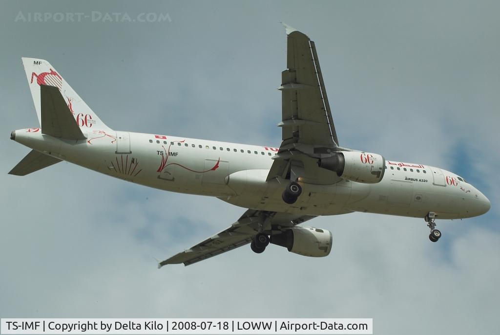 TS-IMF, 1992 Airbus A320-211 C/N 0370, TUNISAIR