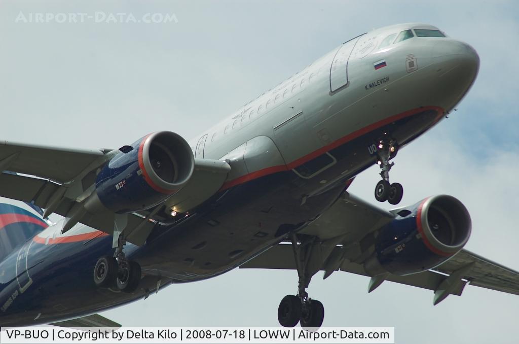 VP-BUO, 2007 Airbus A319-111 C/N 3336, AEROFLOT  A319-111