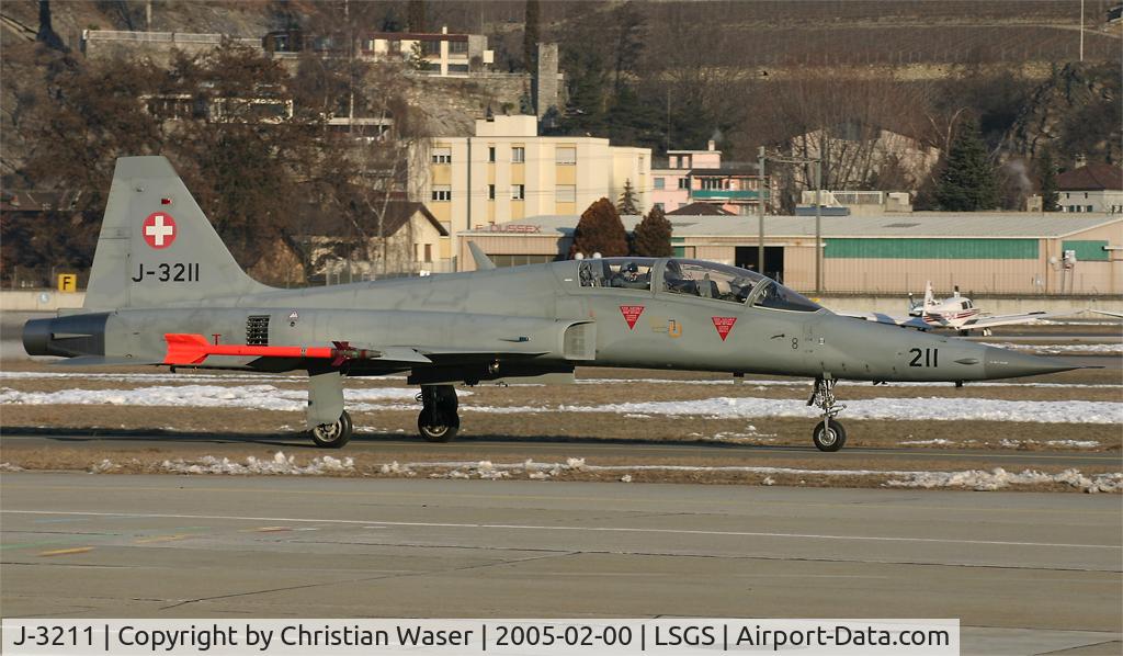 J-3211, 1981 Northrop F-5F Tiger II C/N M1011, Swiss Air Force