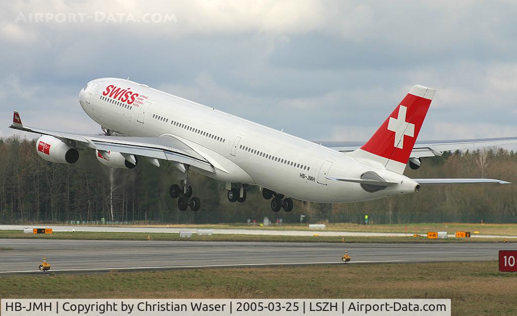 HB-JMH, 2004 Airbus A340-313 C/N 585, Swiss