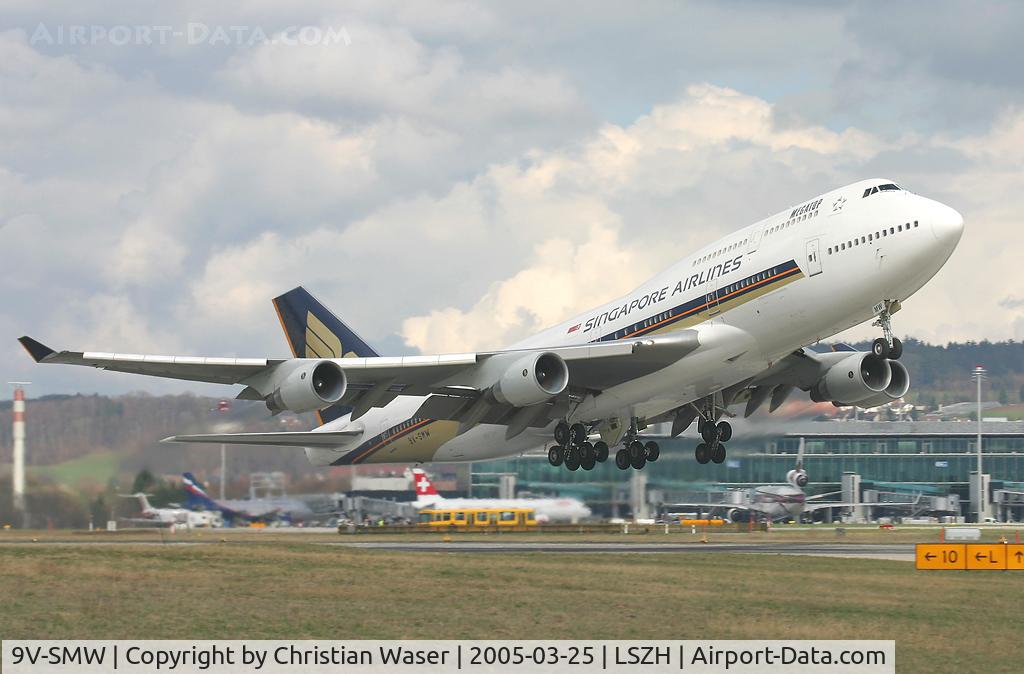9V-SMW, 1994 Boeing 747-412 C/N 27178, Singapore Airlines