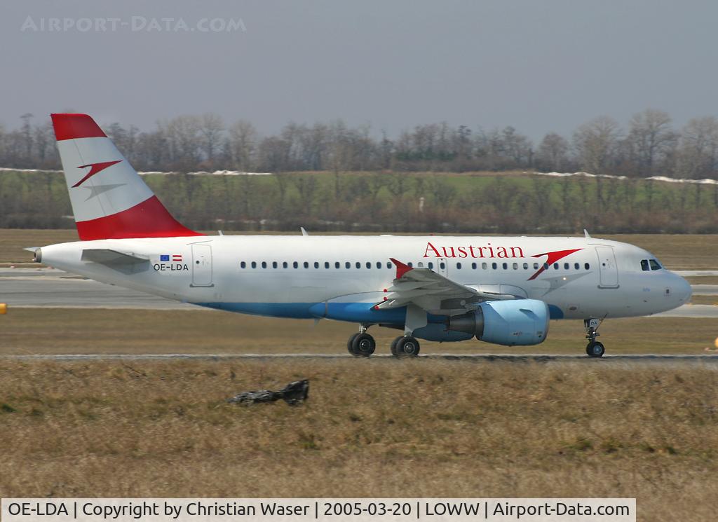 OE-LDA, 2004 Airbus A319-112 C/N 2131, Austrian