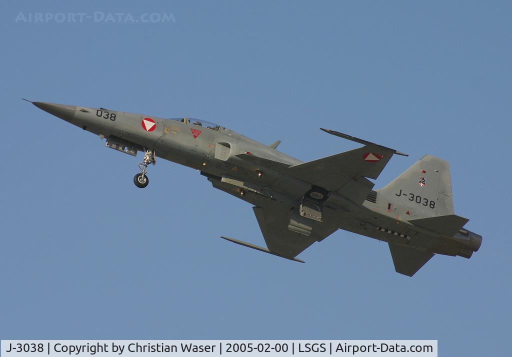 J-3038, 1979 Northrop F-5E Tiger II C/N L.1038, Austria Air Force