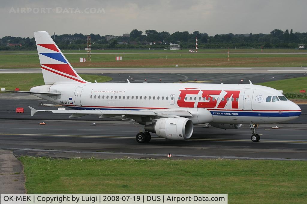 OK-MEK, 2007 Airbus A319-112 C/N 3043, CSA A319