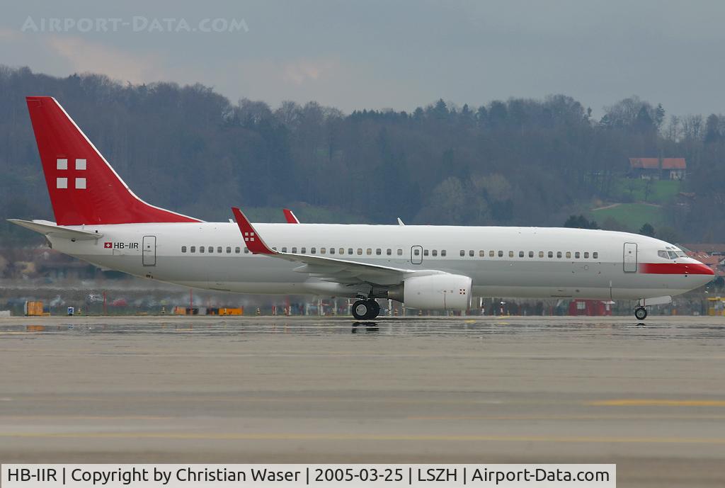HB-IIR, 2004 Boeing 737-86Q C/N 30295, Privatair