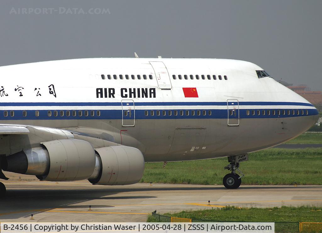 B-2456, 1989 Boeing 747-4J6/BCF C/N 24346, Air China