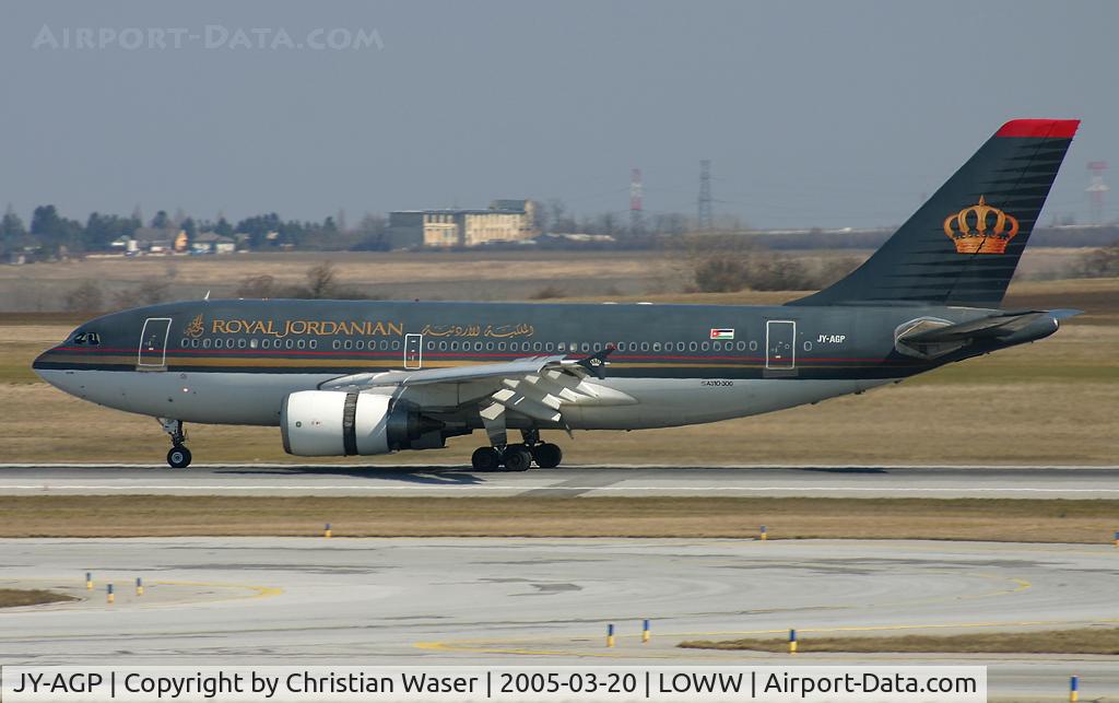 JY-AGP, 1986 Airbus A310-304 C/N 416, Royal Jordanian