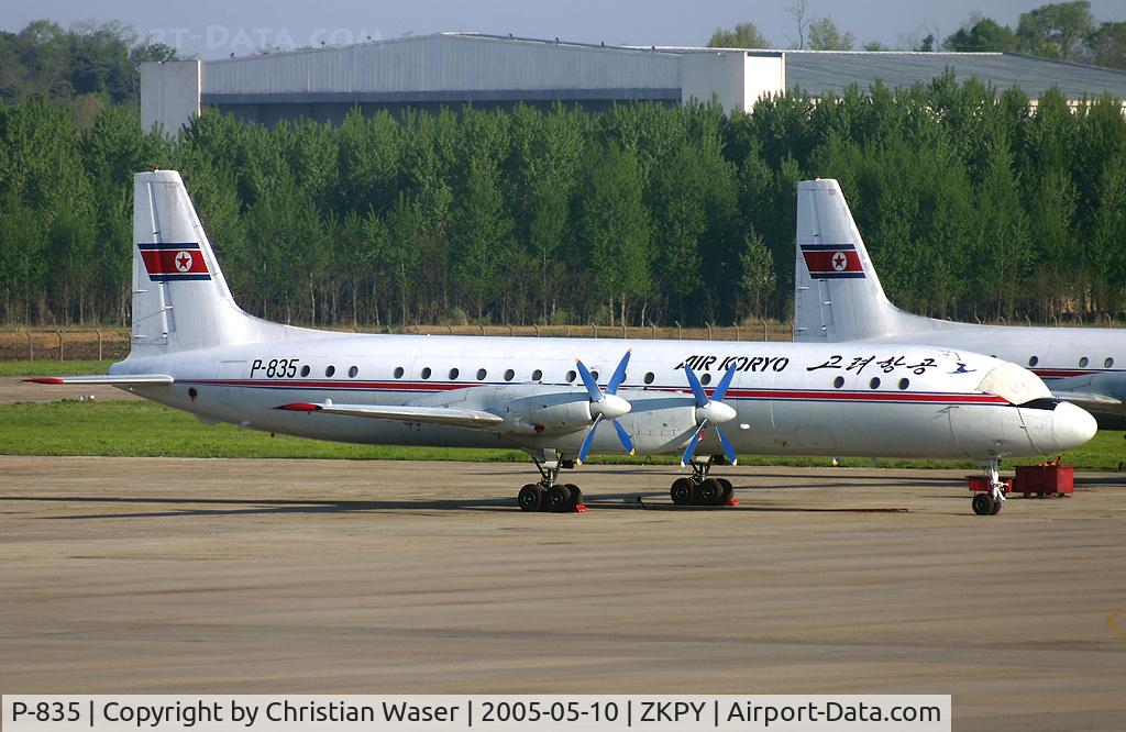 P-835, 1968 Ilyushin Il-18D C/N 188011205, Air Koryo
