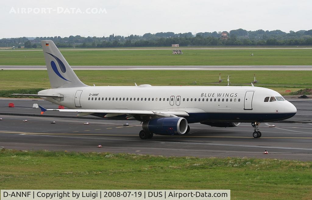 D-ANNF, 2001 Airbus A320-232 C/N 1650, Blue Wings